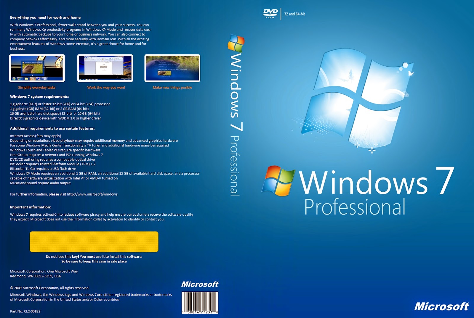 Windows vista sp1 64 bit